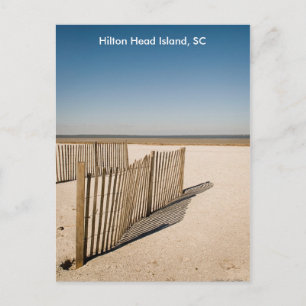 Sand Fence 2008, Hilton Head Island, SC Vykort