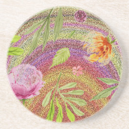 ”Sand Flower” Keramisk Ölkopp Underlägg