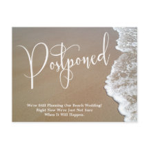 Sand & Foam uppskjutet Beach Wedding