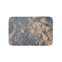 Sand fotavtryck av havskräfta