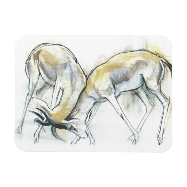 Sand Gazelles 2009 5 Magnet (Horisontell)