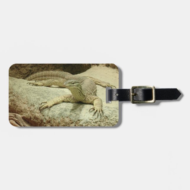 Sand goanna bagagebricka (Horisontell Framsida)