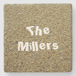 Sand Grains Pacific Ocean Kusten Beach House Stenunderlägg