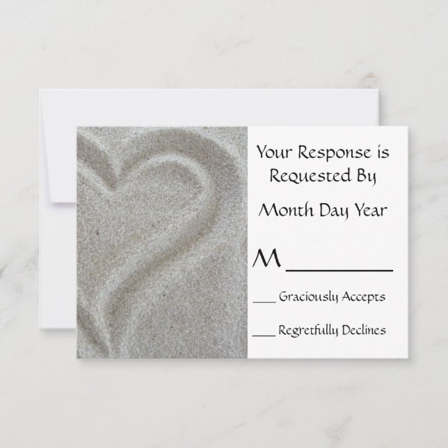 Sand Heart OSA kort (Framsida)