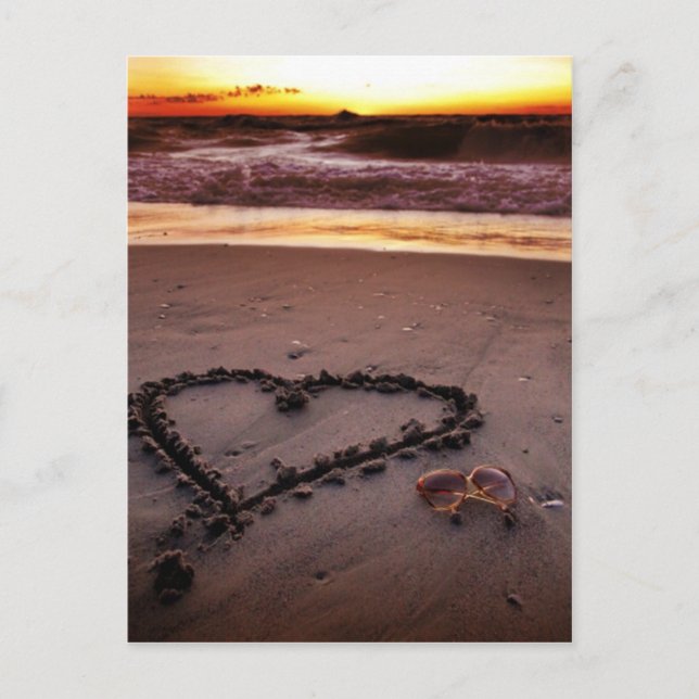 Sand Heart Vykort (Framsida)