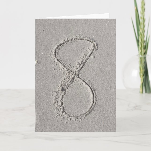 Sand Helgdag Card Helgkort (Framsida)