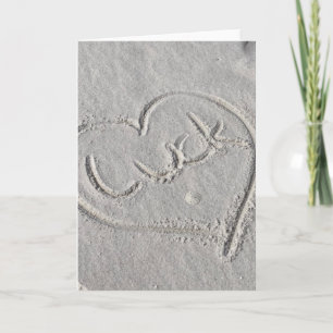 Sand Helgdag Card Helgkort
