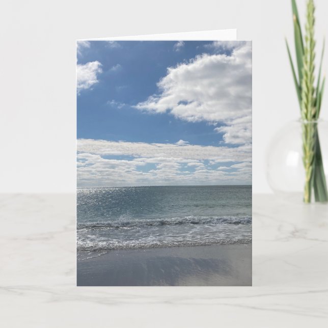 Sand Helgdag Card Helgkort (Framsida)