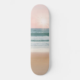 Sand, Himlar och Sea. Mini Skateboard Bräda 18,7 Cm