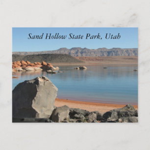 Sand Hollow State Park, Utah Vykort