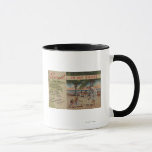 Sand i mitt skor & Florida PoemFlorida Mugg