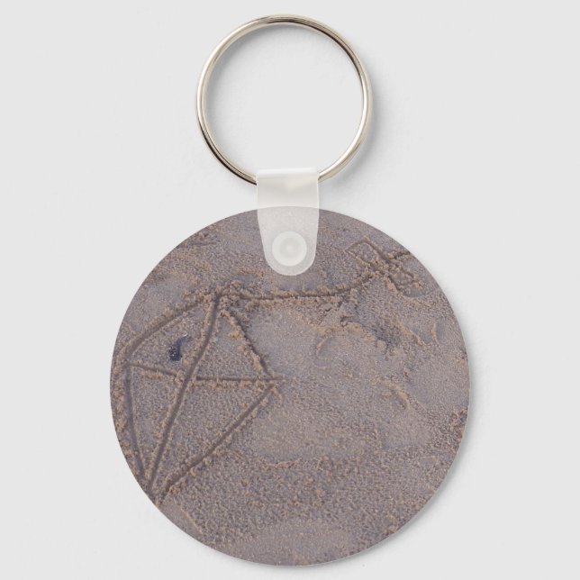 Sand Kite Keychain Nyckelring (Framsida)