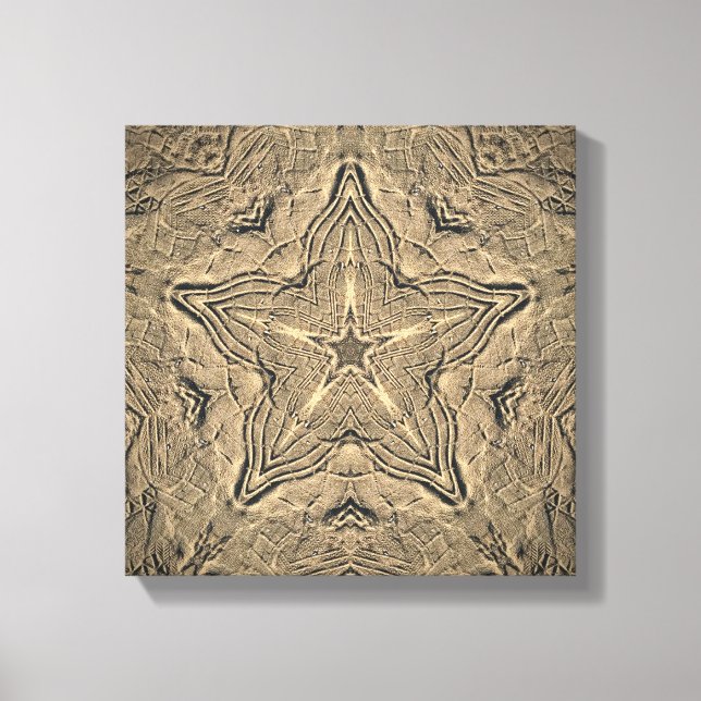 Sand Mandala 2-bilder Canvastryck (Framsida)