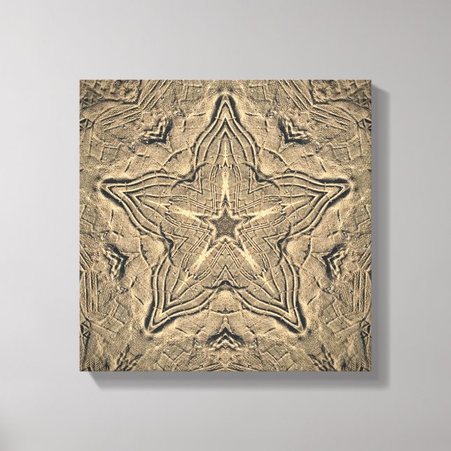 Sand Mandala 2-bilder Canvastryck (Framsida)