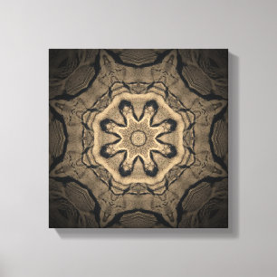 Sand Mandala-utskrifter Canvastryck