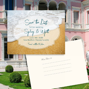 Sand n Surfa Anpassningsbar Spara datum vykort