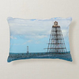 Sand Nyckel fyr, Florida Accent Pillow Prydnadskudde