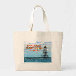 Sand Nyckel fyr, Florida Jumbo Tote Bag Tygkasse