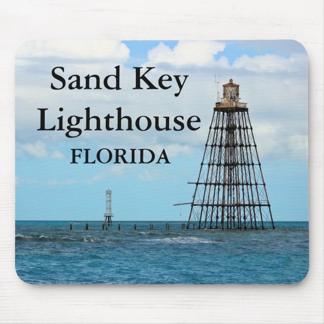 Sand Nyckel fyr, Florida Mousepad Musmatta (Framsidan)