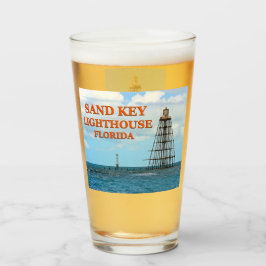 Sand Nyckel fyr, Florida Pint Glass Glaskopp