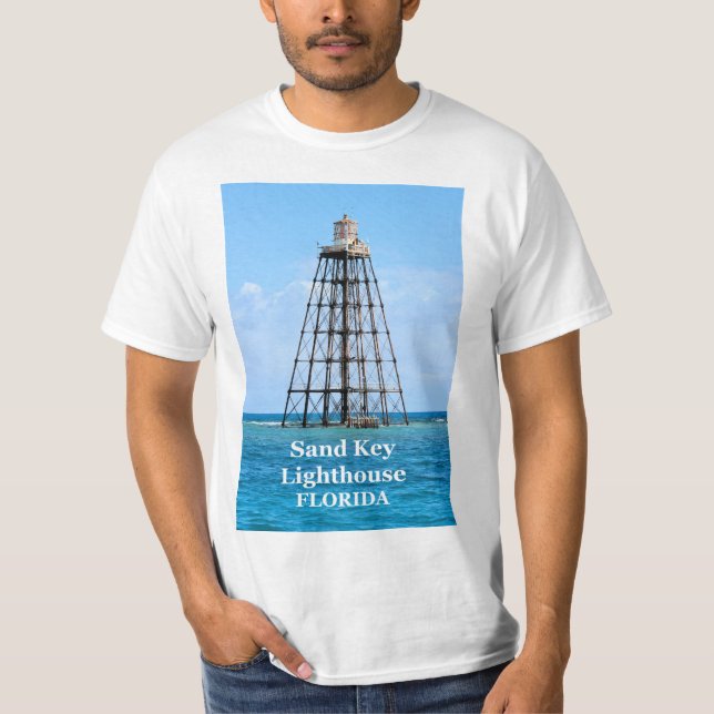 Sand Nyckel fyr, Florida T-Shirt (Framsida)