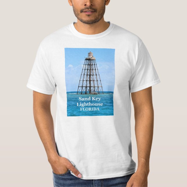 Sand Nyckel fyr, Florida T-Shirt (Framsida)