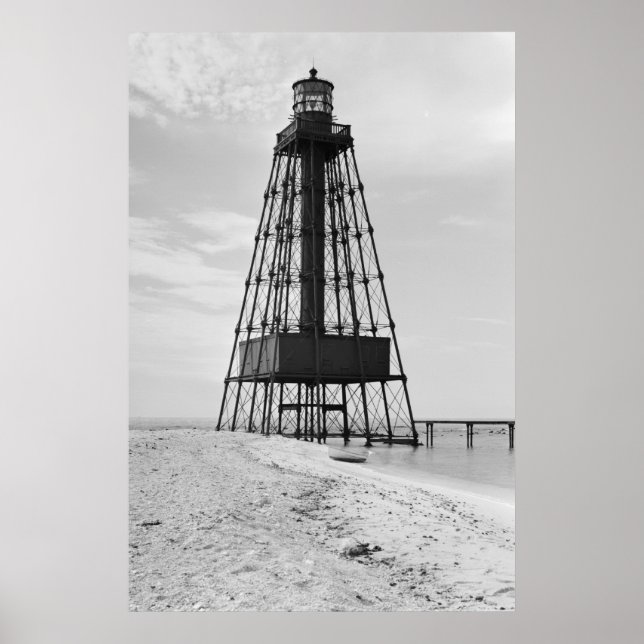 Sand Nyckel fyr Poster (Framsidan)