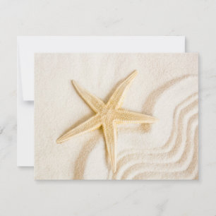Sand och en naturlig neutralt av Starfish färg OSA Kort
