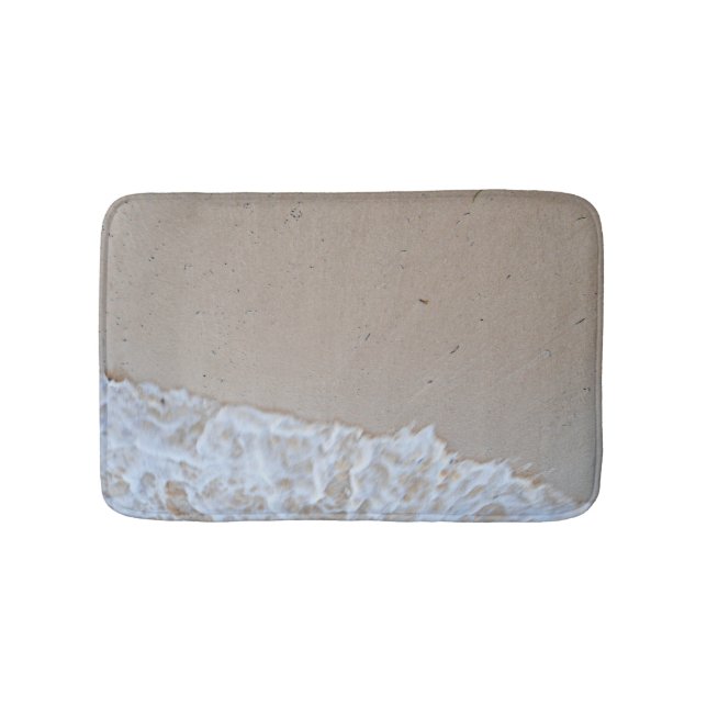 Sand och karibisk hem- dekorbadmatta för hav badrumsmatta (Framsidan)