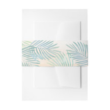 Sand och palmer strandbröllop