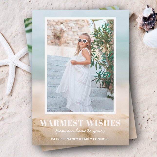 Sand- och Sea Photo-jul Julkort (Skapare uppladdad)