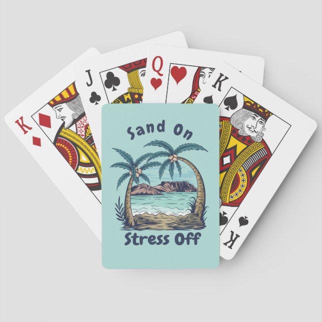 Sand-On, Stressa av Casinokort (Baksidan)