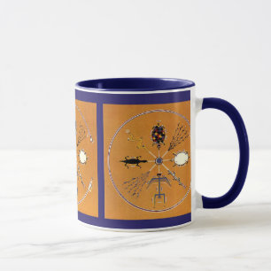 Sand Painting Native American Tribal Mugg