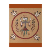 Sand Painting Native American Tribal
