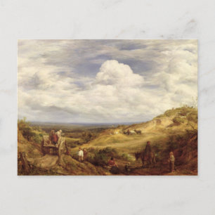 Sand Pits, Hampstead Heath, 1849 Vykort