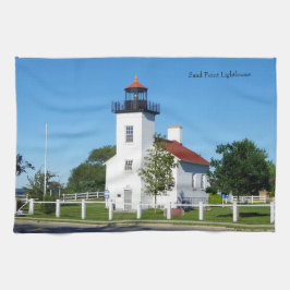 Sand Point Lighthouse kökshandduk
