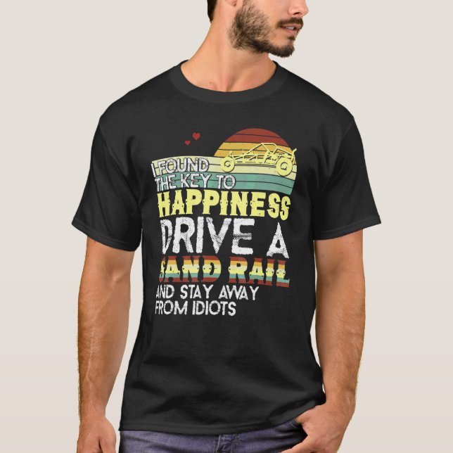 Sand Rail Dune Buggy Terräng Sandracing  Sand Rail T Shirt (Framsida)