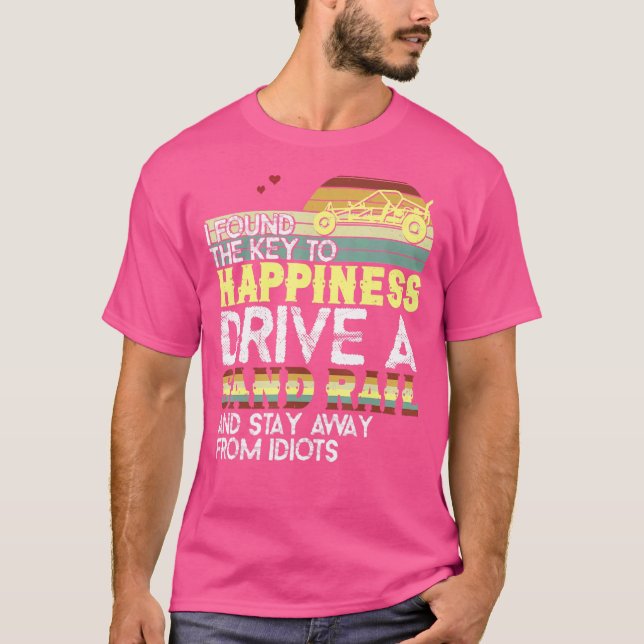 Sand Rail Dune Buggy Terräng Sandracing  Sand Rail T Shirt (Framsida)