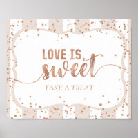 Sand Rand & Ro Guld Confetti Kärlek är Sweet