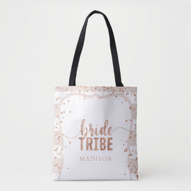 Sand Rand & Ro Guld Konfetti Bride Tribe Tygkasse (Framsida)