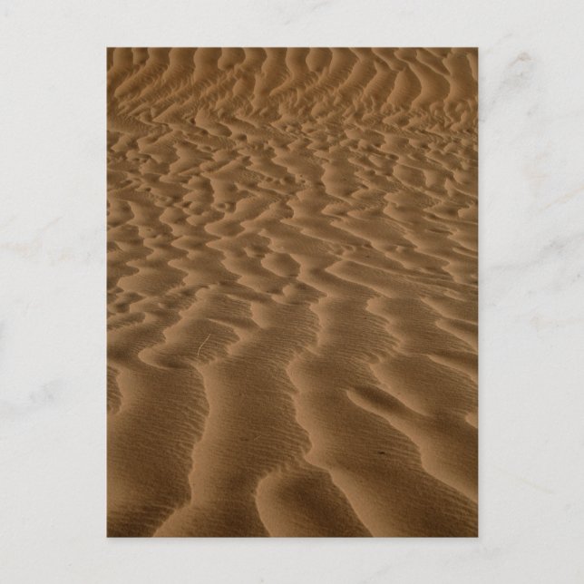 Sand rippel vykort (Framsida)