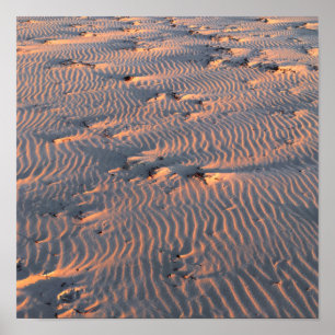 Sand ripples poster