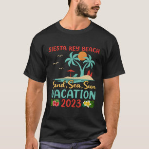 Sand Sea Sol Vacation 2023 Florida Siesta Nyckel B T Shirt
