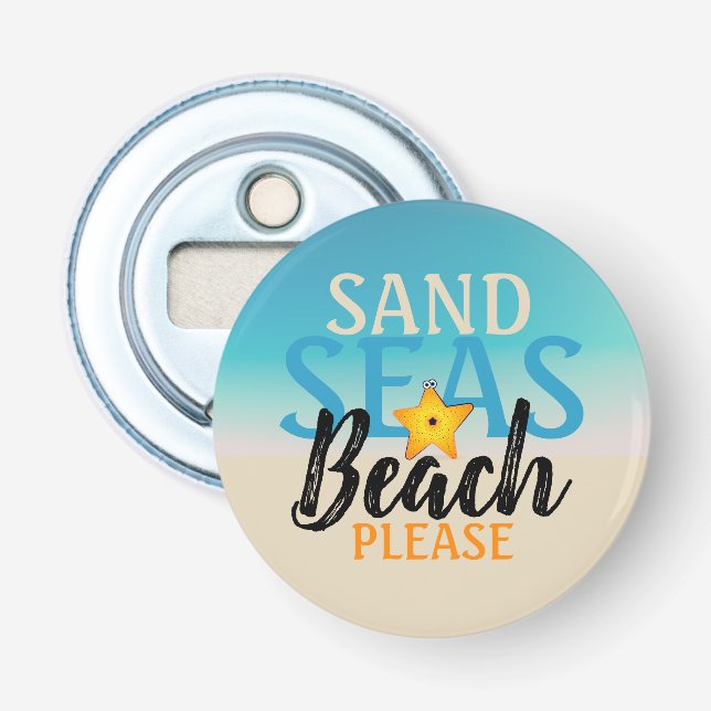 Sand Seas Beach Flasköppnare (Framsidan)