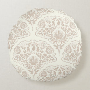 Sand Seashell Beach Rund Kudde