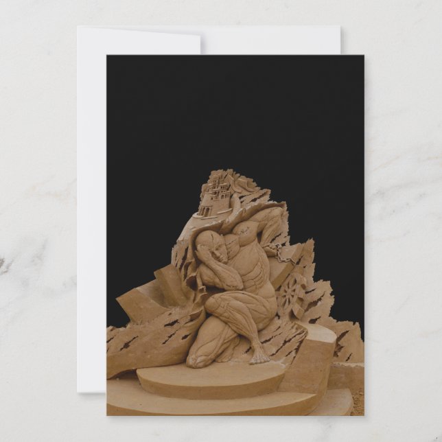 Sand skulptur (Framsida)