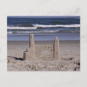 sand slott, ocean city vykort