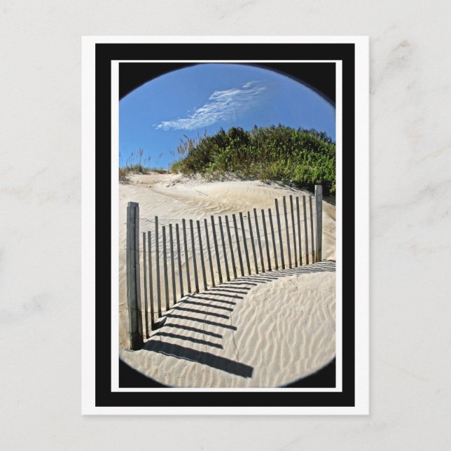 Sand-staket Vykort (Framsida)