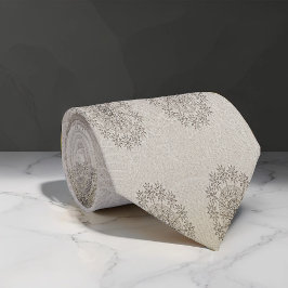 Sand-strand-blommigt, textil konst slips