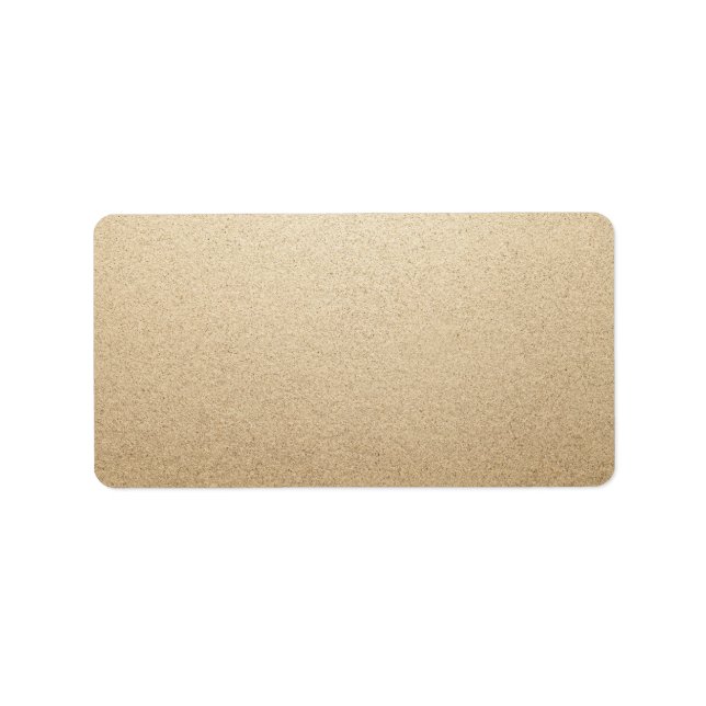 Sand Struktur. Sandy Beach for Background Adressetikett (Framsidan)